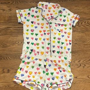 Kerri RosenthalxRoller Rabbit heart Women’s pajamas